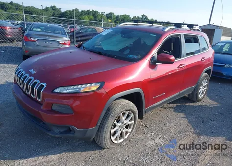 2014 Jeep Cherokee Latitude z USA, uszkodzony, nr VIN 1C4PJMCS8EW150488